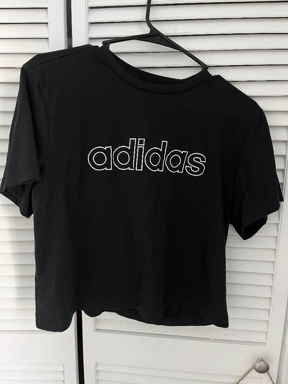 ADIDAS Aeroready Crop Tee , New without tags , size small